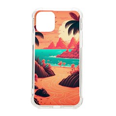 Tropical Beach Sea Jungle Ocean Landscape Iphone 11 Pro 5 8 Inch Tpu Uv Print Case by Pakemis