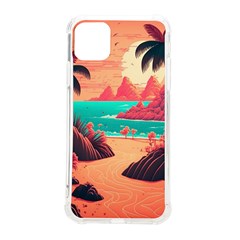 Tropical Beach Sea Jungle Ocean Landscape Iphone 11 Pro Max 6 5 Inch Tpu Uv Print Case by Pakemis