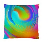 Contemporary Fluid Art Pattern In Bright Colors Standard Cushion Case (One Side) Front