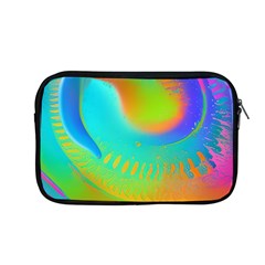 Contemporary Fluid Art Pattern In Bright Colors Apple Macbook Pro 13  Zipper Case by GardenOfOphir