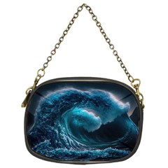 Tsunami Waves Ocean Sea Water Rough Seas 3 Chain Purse (two Sides) by Pakemis