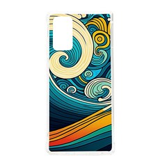 Waves Wave Ocean Sea Abstract Whimsical Abstract Art Samsung Galaxy Note 20 Tpu Uv Case by Pakemis