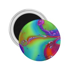 Modern Abstract Liquid Art Pattern 2 25  Magnets by GardenOfOphir