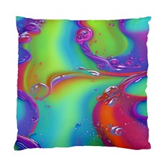 Modern Abstract Liquid Art Pattern Standard Cushion Case (one Side) by GardenOfOphir