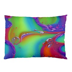 Modern Abstract Liquid Art Pattern Pillow Case by GardenOfOphir