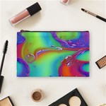 Modern Abstract Liquid Art Pattern Cosmetic Bag (Medium) Front