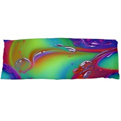 Modern Abstract Liquid Art Pattern Body Pillow Case Dakimakura (two Sides) by GardenOfOphir