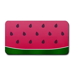 Watermelon Fruit Summer Red Fresh Food Healthy Medium Bar Mat by Wegoenart