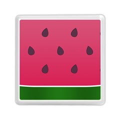 Watermelon Fruit Summer Red Fresh Food Healthy Memory Card Reader (square) by Wegoenart