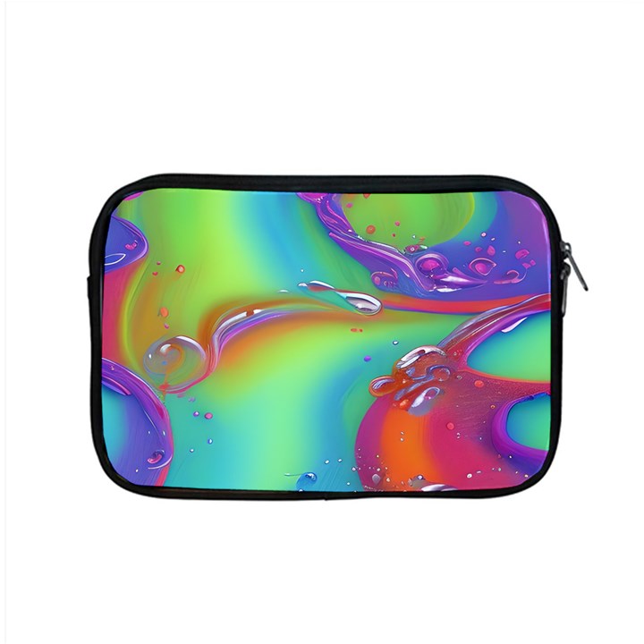 Modern Abstract Liquid Art Pattern Apple MacBook Pro 15  Zipper Case