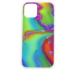 Modern Abstract Liquid Art Pattern Iphone 12 Pro Max Tpu Uv Print Case by GardenOfOphir