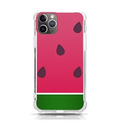 Watermelon Fruit Summer Red Fresh Food Healthy Iphone 11 Pro 5 8 Inch Tpu Uv Print Case by Wegoenart