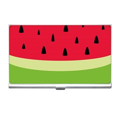 Watermelon Fruit Food Healthy Vitamins Nutrition Business Card Holder by Wegoenart