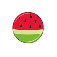 Watermelon Fruit Food Healthy Vitamins Nutrition Hat Clip Ball Marker by Wegoenart