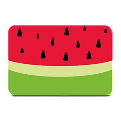 Watermelon Fruit Food Healthy Vitamins Nutrition Plate Mats by Wegoenart