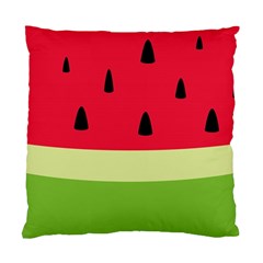 Watermelon Fruit Food Healthy Vitamins Nutrition Standard Cushion Case (one Side) by Wegoenart