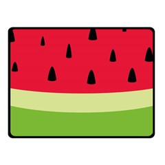 Watermelon Fruit Food Healthy Vitamins Nutrition One Side Fleece Blanket (small) by Wegoenart