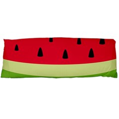 Watermelon Fruit Food Healthy Vitamins Nutrition Body Pillow Case (dakimakura) by Wegoenart