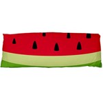 Watermelon Fruit Food Healthy Vitamins Nutrition Body Pillow Case (Dakimakura) Body Pillow Case