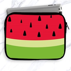 Watermelon Fruit Food Healthy Vitamins Nutrition Apple Ipad 2/3/4 Zipper Cases by Wegoenart