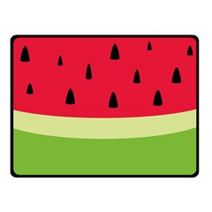 Watermelon Fruit Food Healthy Vitamins Nutrition Fleece Blanket (small) by Wegoenart