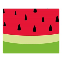 Watermelon Fruit Food Healthy Vitamins Nutrition Premium Plush Fleece Blanket (large) by Wegoenart