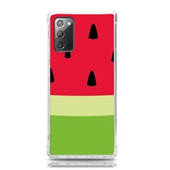 Watermelon Fruit Food Healthy Vitamins Nutrition Samsung Galaxy Note 20 Tpu Uv Case by Wegoenart