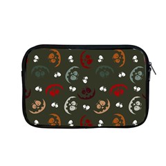 Art Halloween Pattern Creepy Design Digital Papers Apple Macbook Pro 13  Zipper Case