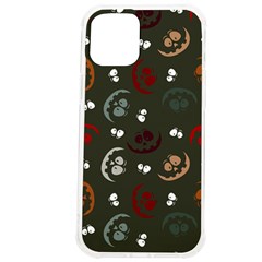 Art Halloween Pattern Creepy Design Digital Papers Iphone 12 Pro Max Tpu Uv Print Case by Wegoenart