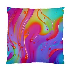 Beautiful Fluid Shapes In A Flowing Background Standard Cushion Case (one Side) by GardenOfOphir