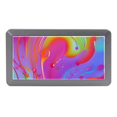 Beautiful Fluid Shapes In A Flowing Background Memory Card Reader (mini) by GardenOfOphir