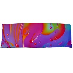 Beautiful Fluid Shapes In A Flowing Background Body Pillow Case Dakimakura (two Sides) by GardenOfOphir