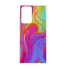 Beautiful Fluid Shapes In A Flowing Background Samsung Galaxy Note 20 Ultra Tpu Uv Case