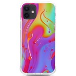 Beautiful Fluid Shapes In A Flowing Background iPhone 12/12 Pro TPU UV Print Case Front