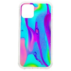 Colorful Abstract Fluid Art Pattern Iphone 12 Mini Tpu Uv Print Case	 by GardenOfOphir