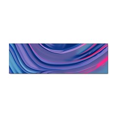 Liquid Art Pattern - Fluid Art Sticker (bumper) by GardenOfOphir