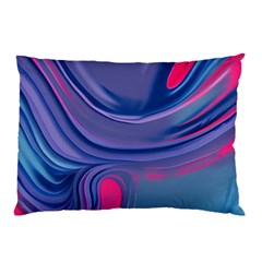 Liquid Art Pattern - Fluid Art Pillow Case by GardenOfOphir