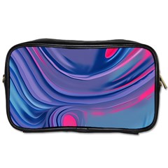 Liquid Art Pattern - Fluid Art Toiletries Bag (two Sides) by GardenOfOphir