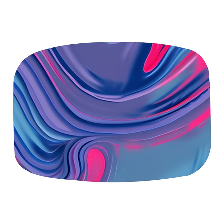 Liquid Art Pattern - Fluid Art Mini Square Pill Box