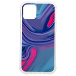 Liquid Art Pattern - Fluid Art iPhone 12 mini TPU UV Print Case	 Front