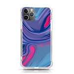 Liquid Art Pattern - Fluid Art iPhone 11 Pro 5.8 Inch TPU UV Print Case Front