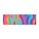 Liquid Art Pattern - Marble Art Sticker Bumper (10 pack) Front