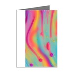 Liquid Art Pattern - Marble Art Mini Greeting Cards (Pkg of 8) Right