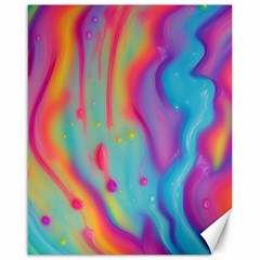 Liquid Art Pattern - Marble Art Canvas 16  X 20  by GardenOfOphir