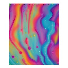 Liquid Art Pattern - Marble Art Shower Curtain 60  X 72  (medium)  by GardenOfOphir