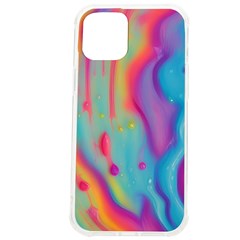 Liquid Art Pattern - Marble Art Iphone 12 Pro Max Tpu Uv Print Case by GardenOfOphir