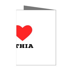 I Love Cynthia Mini Greeting Cards (pkg Of 8) by ilovewhateva