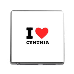 I Love Cynthia Memory Card Reader (square 5 Slot) by ilovewhateva