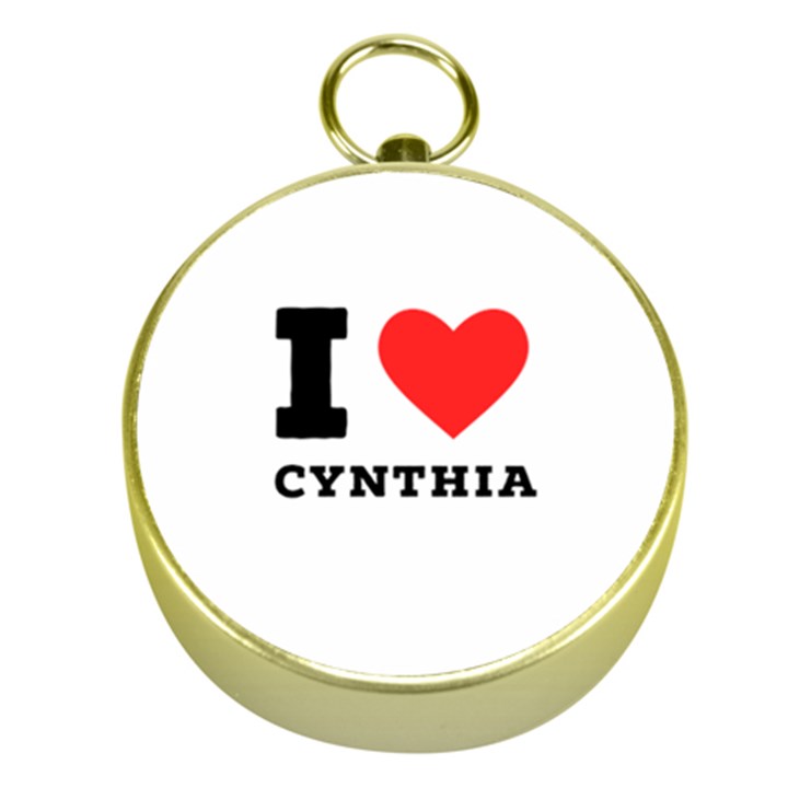 I love cynthia Gold Compasses