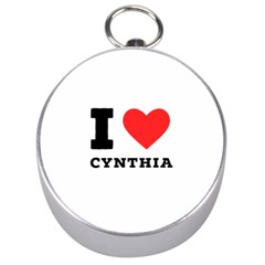 I Love Cynthia Silver Compasses by ilovewhateva